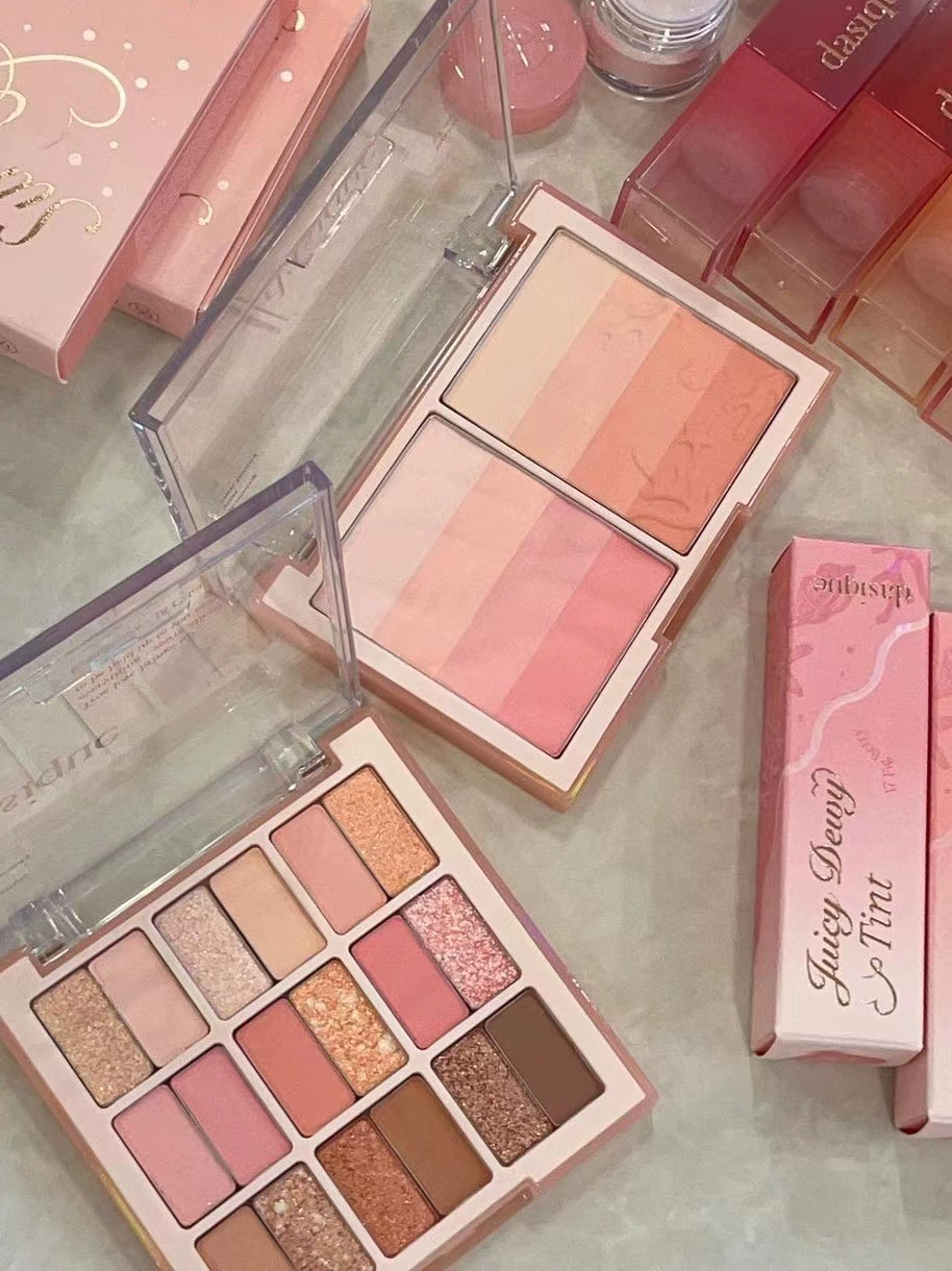 Chocolate Blush & Eyeshadow Palette – 9 Colors
