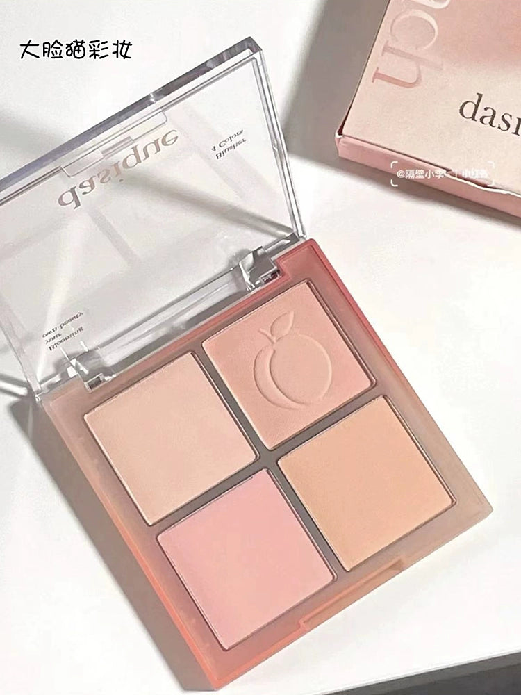 Chocolate Blush & Eyeshadow Palette – 9 Colors