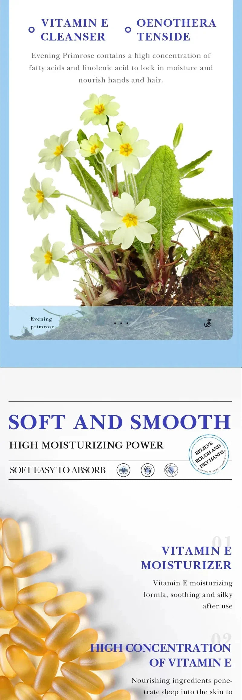 Whitening Hand Cream – Anti-Wrinkle & Repair Lotion