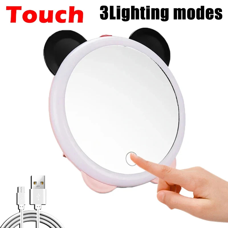 Portable LED Makeup Mirror Compact