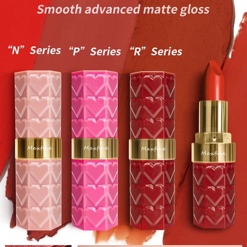 Velvet Matte Lip Liner Set – Waterproof Lipstick