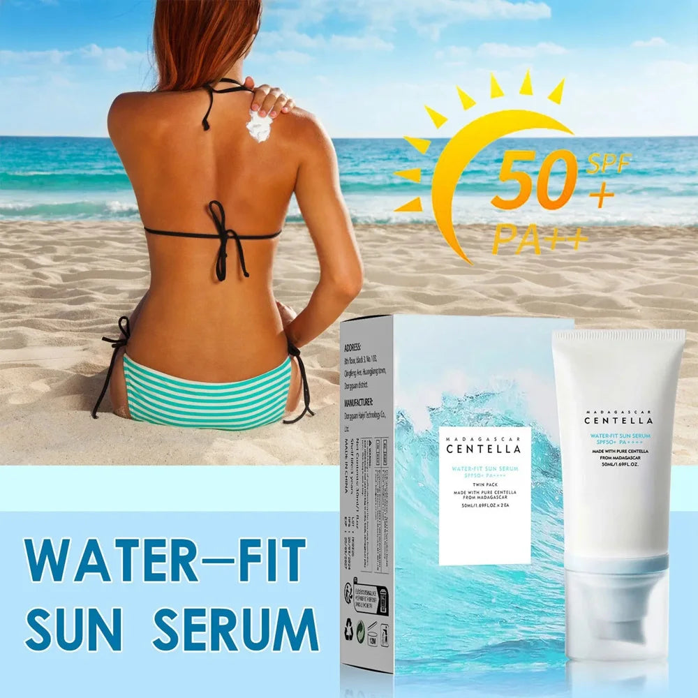 SPF50+ Facial Sunscreen – Centella Whitening Sunblock Cream