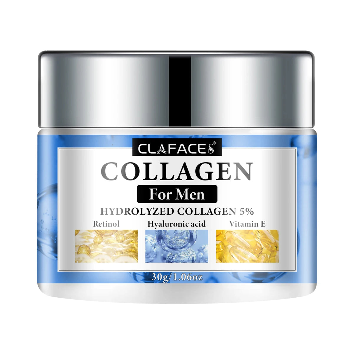 Retinol Anti-Aging Face Cream – Hyaluronic Acid & Collagen (30/60ml)