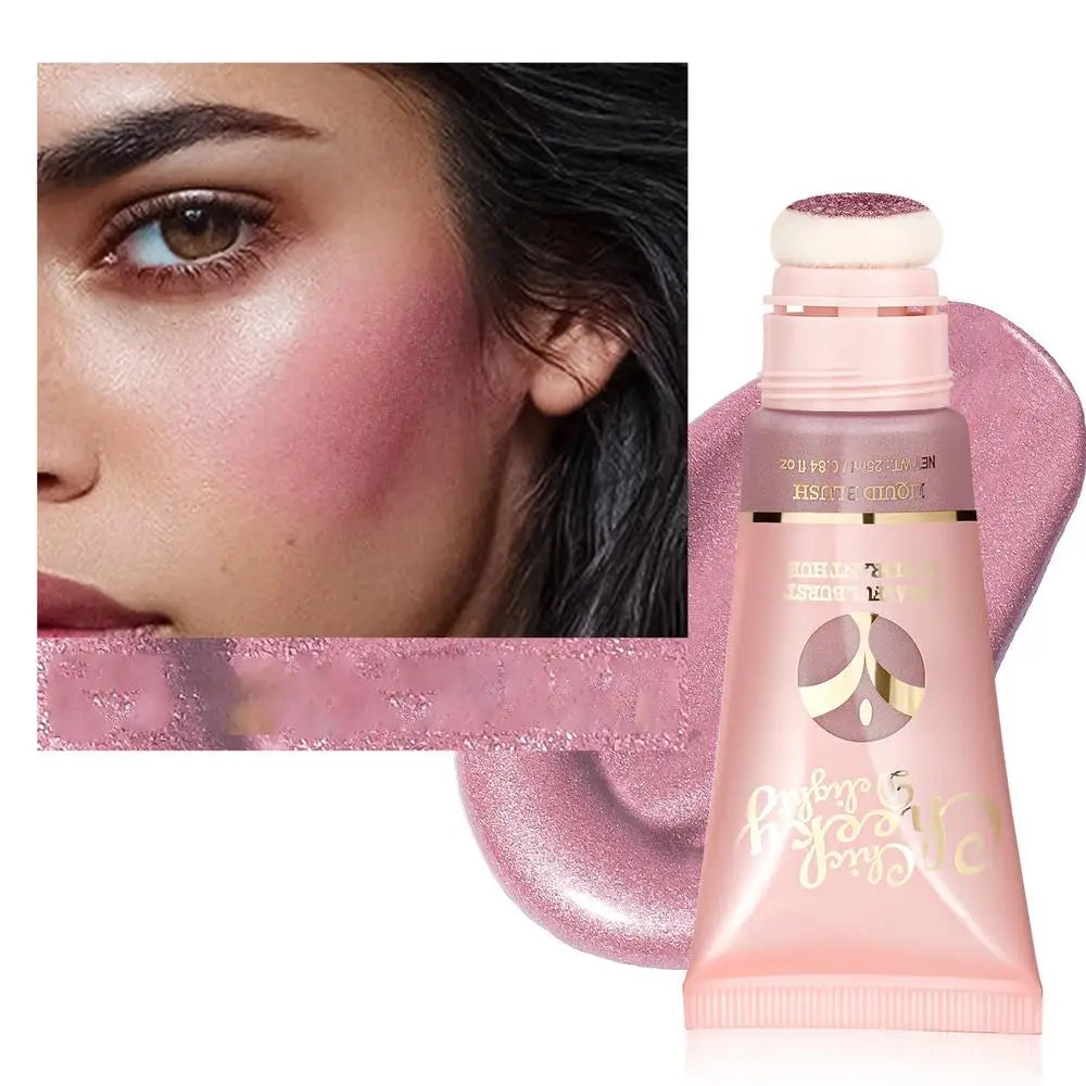 Shimmer Liquid Blush – Soft Watercolor Cream Tint