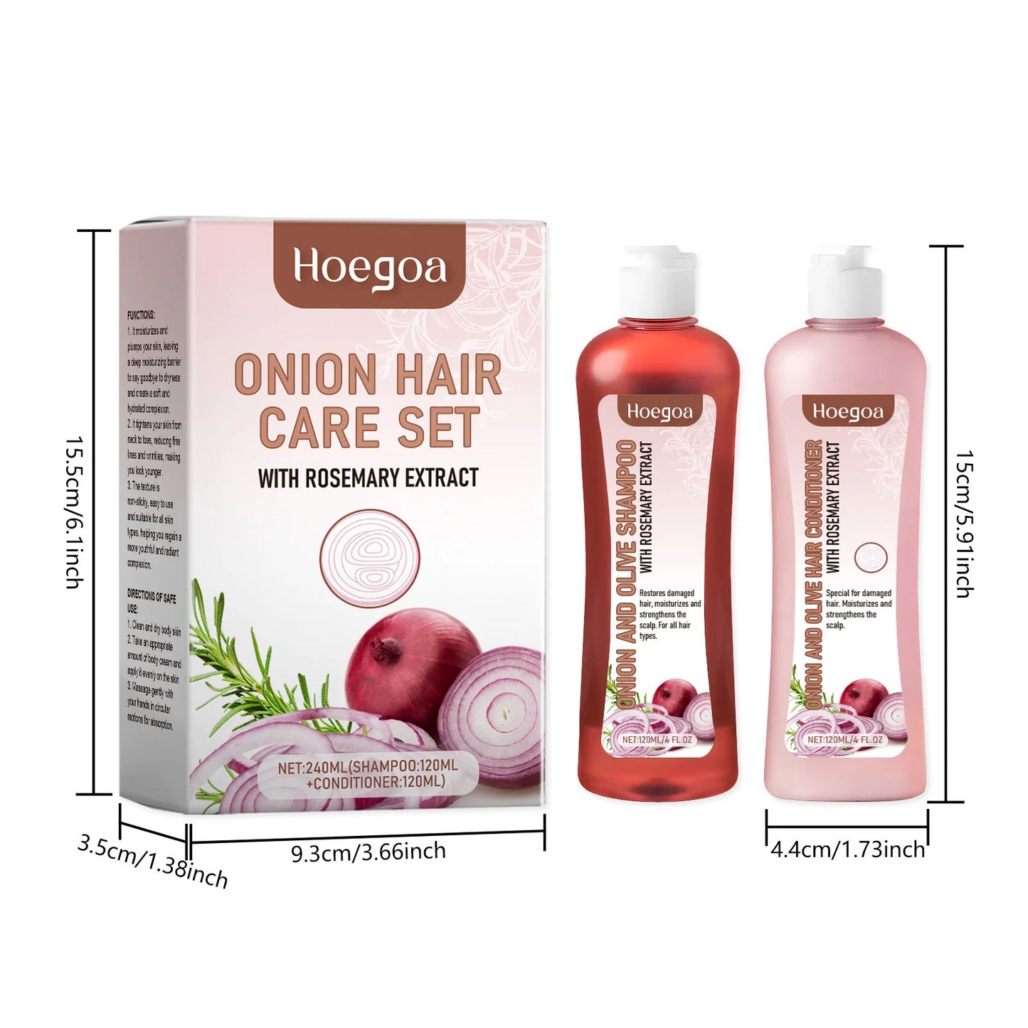 Hair Growth Shampoo & Conditioner – Nourish & Smooth