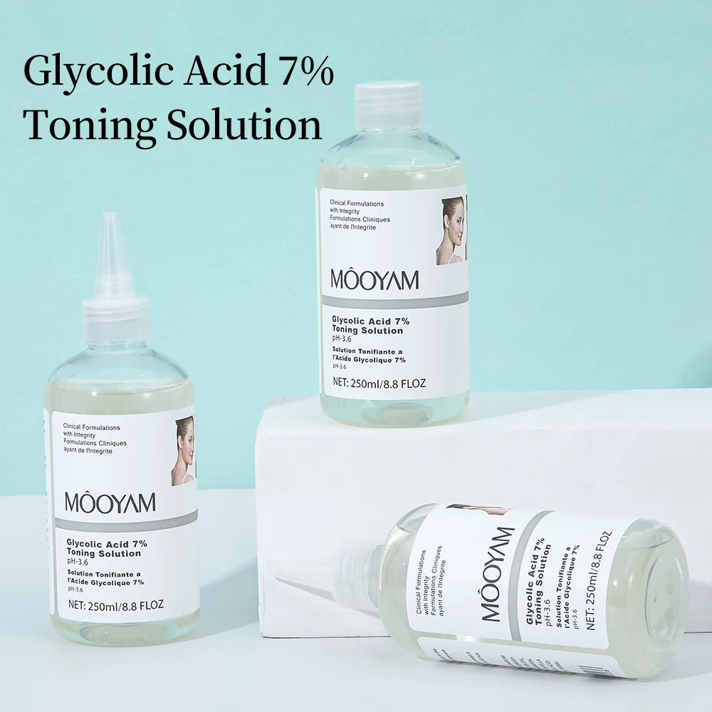 7% Glycolic Acid Toner – Hydrating & Exfoliating (250ml)