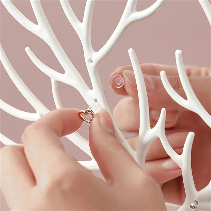 Antler Jewelry Display Stand Organizer