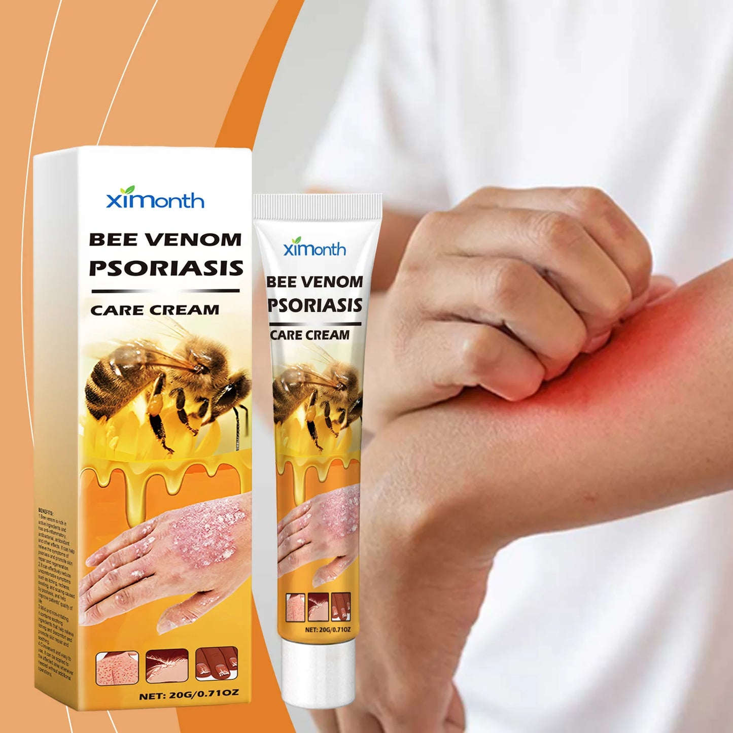 Ximonth Bee Venom Hand & Foot Cream – Repair & Moisturize