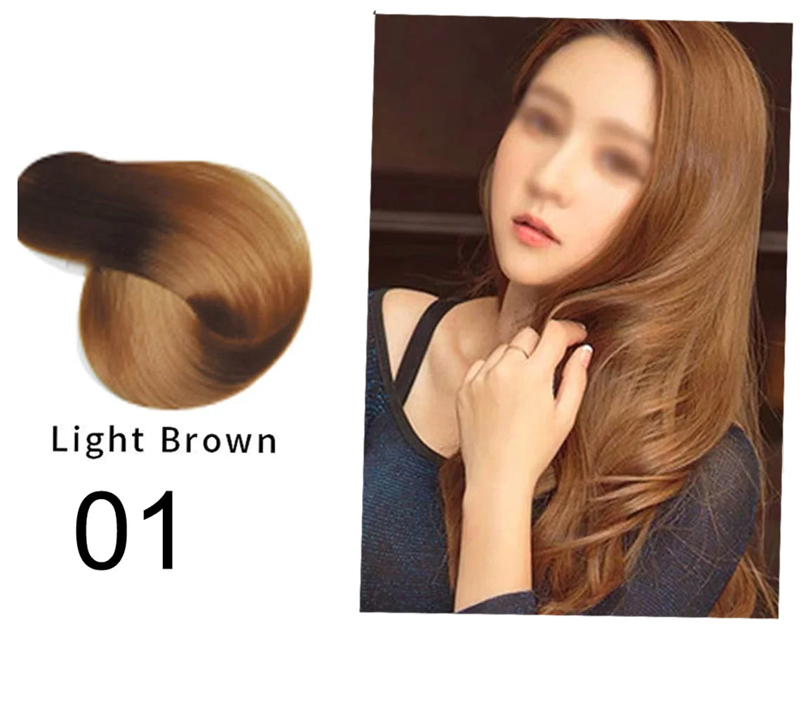 Mokeru Argan Hair Dye – Dark Brown Shampoo, 500ml