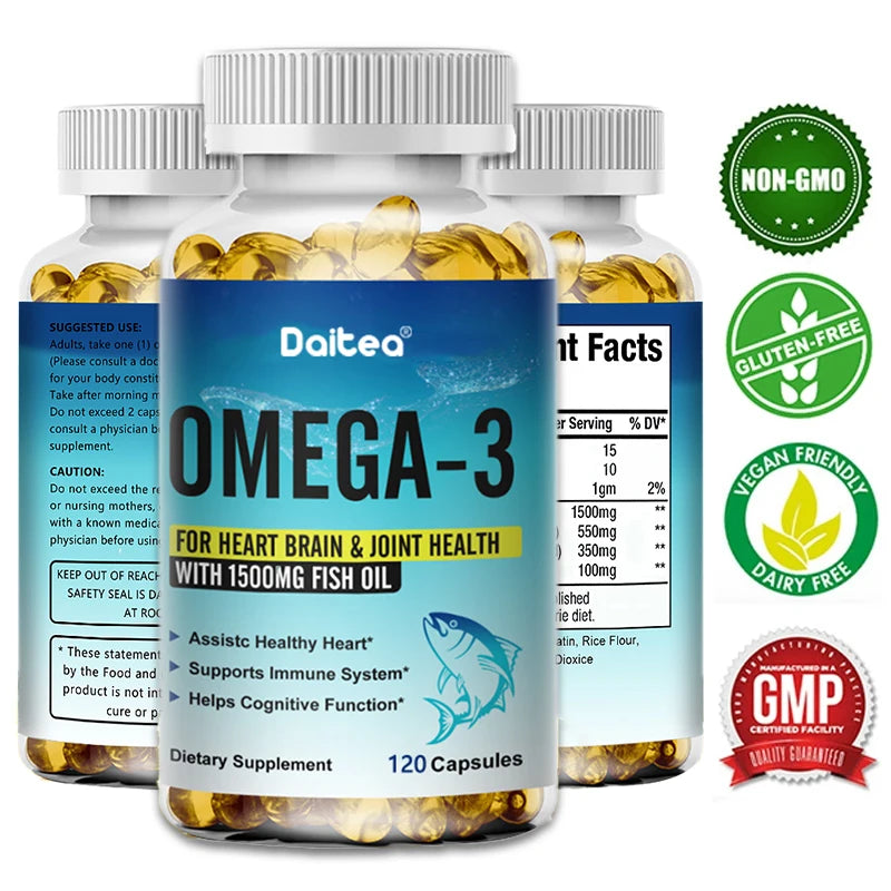 Daitea Fish Oil Omega-3 – Heart & Brain Health