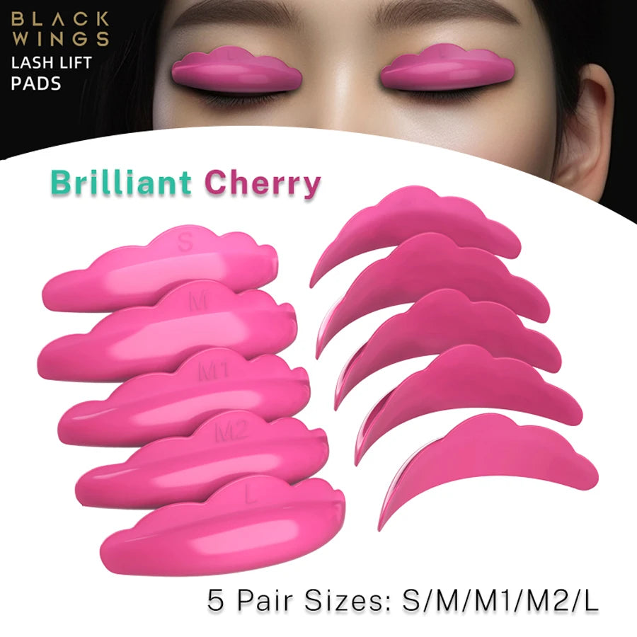 5 Pairs Lash Lift Silicone Pads – Eyelash Perming Tool
