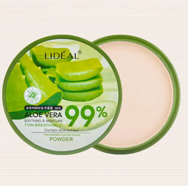 99% Aloe Vera Softening Powder – Waterproof, Oil-Control Foundation