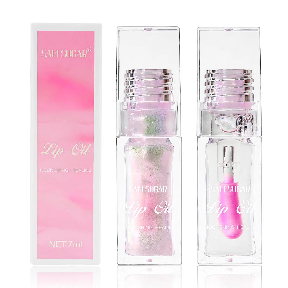 SAM SUGAR Lip Oil – Color Changing Moisturizing Gloss