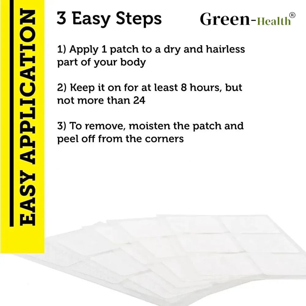 Women’s Multivitamin Patches – Hair, Skin, Nails & Energy (30 Pcs)
