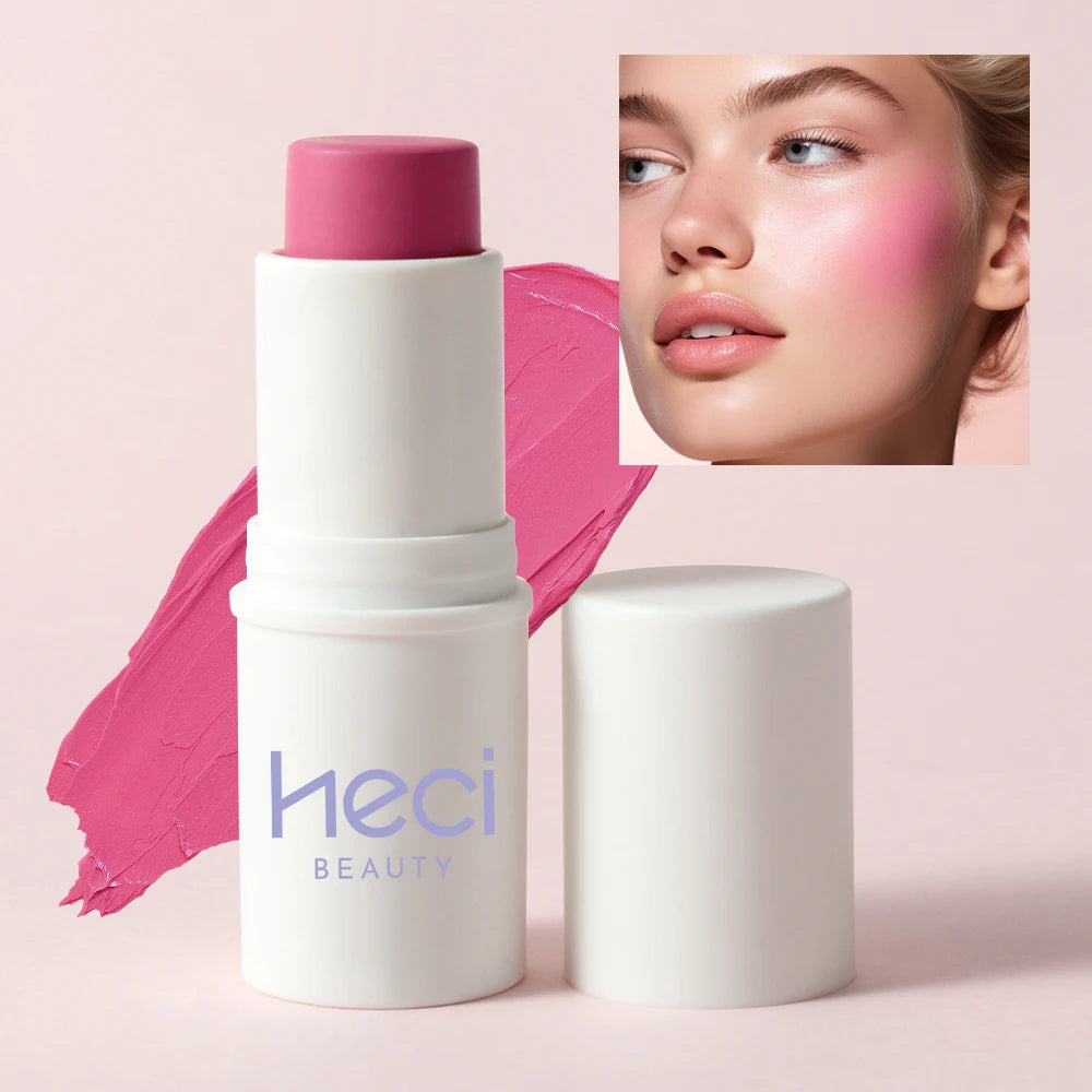 Multi-Tone Cream Blush Stick – Hydrating Lip & Cheek Tint