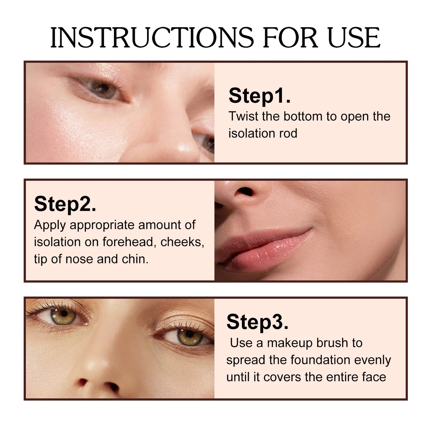 Invisible Pore Stick – Matte Waterproof Face Concealer Base