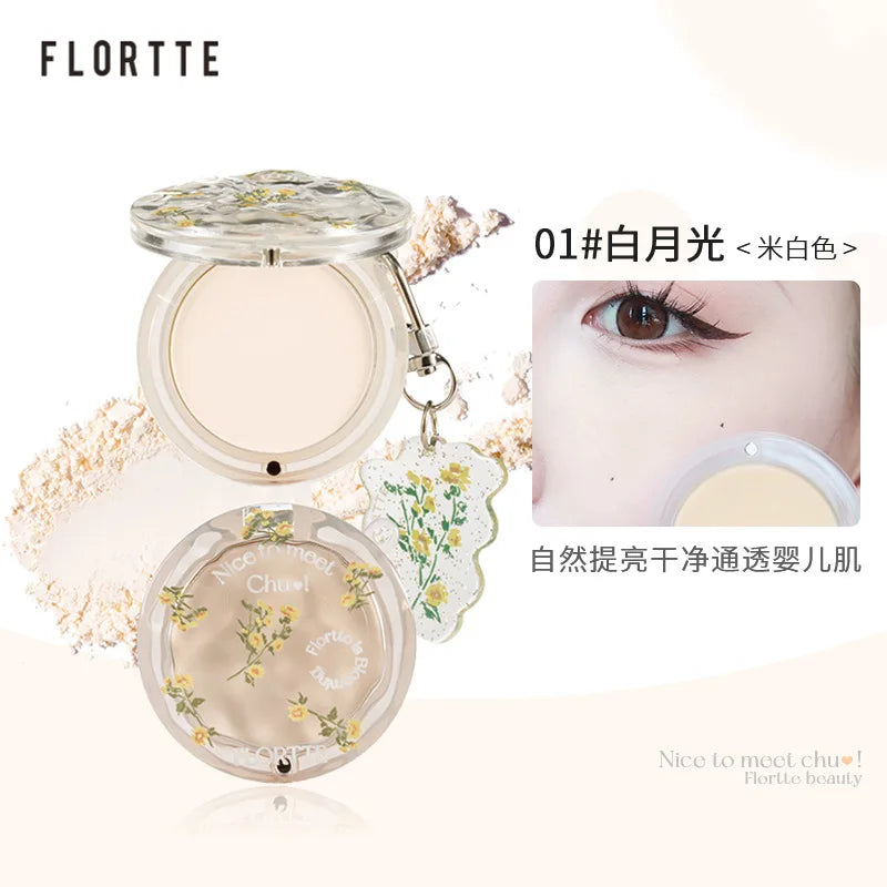 FLORTTE Make Up Blush Palette Korean Cosmetics First Kiss Blusher Long Lasting Fine Natural Highlighting Blushes