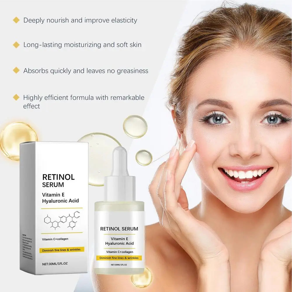 Retinol & Hyaluronic Acid Face Serum – Anti-Aging & Firming