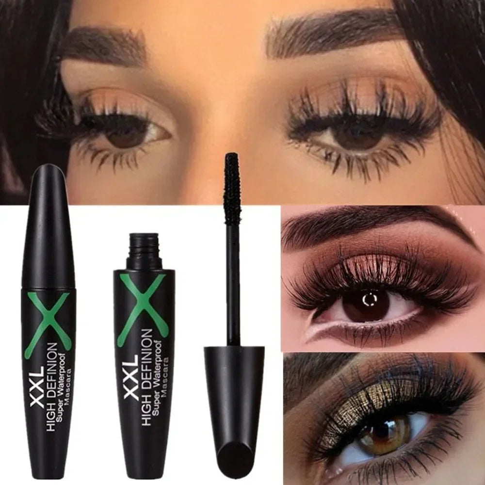 4D Silk Fiber Mascara – Waterproof, Long-Lasting Lash Extension