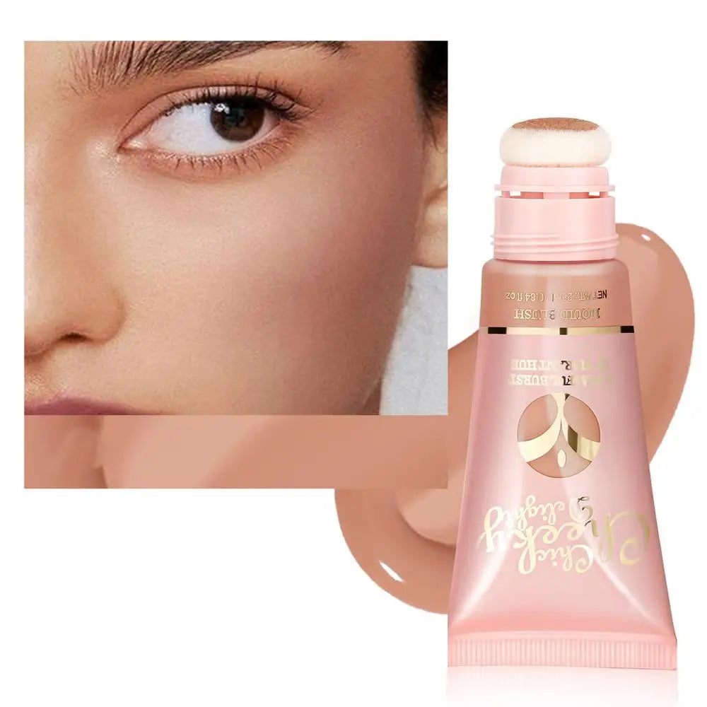 Shimmer Liquid Blush – Soft Watercolor Cream Tint