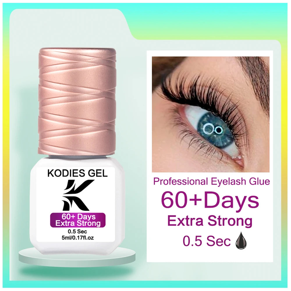 Kodies Gel Eyelash Glue – Extra Strong, Fast Dry