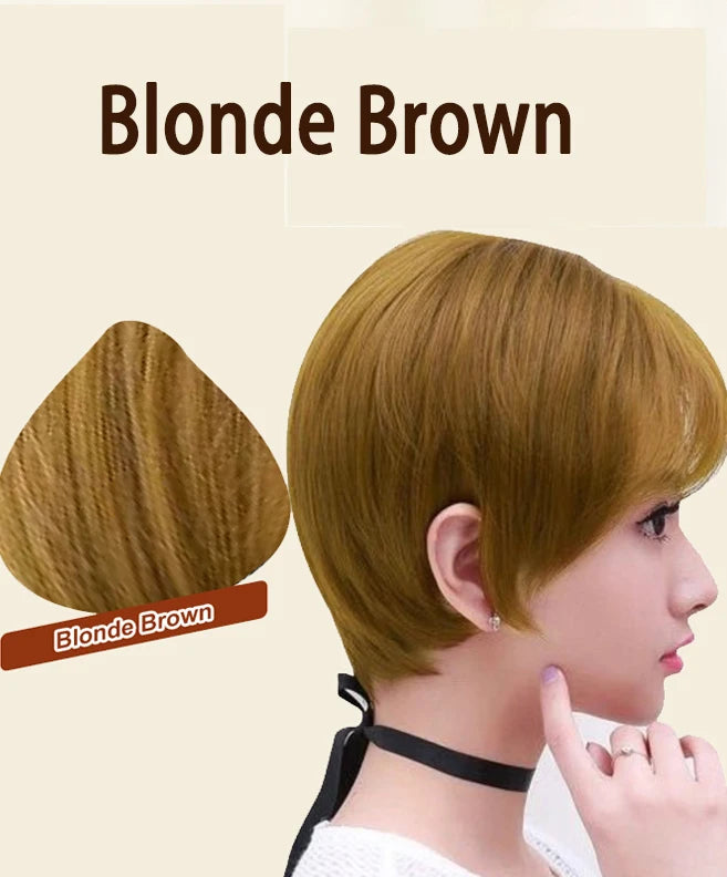 Mokeru Argan Hair Dye – Moisturizing Brown Shampoo