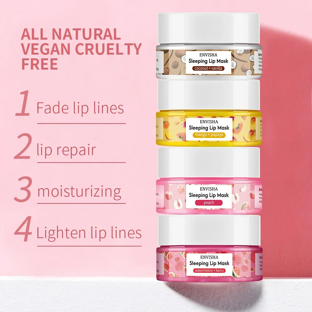 ENVISHA Lip Mask – Sleeping Balm & Moisturizing Care