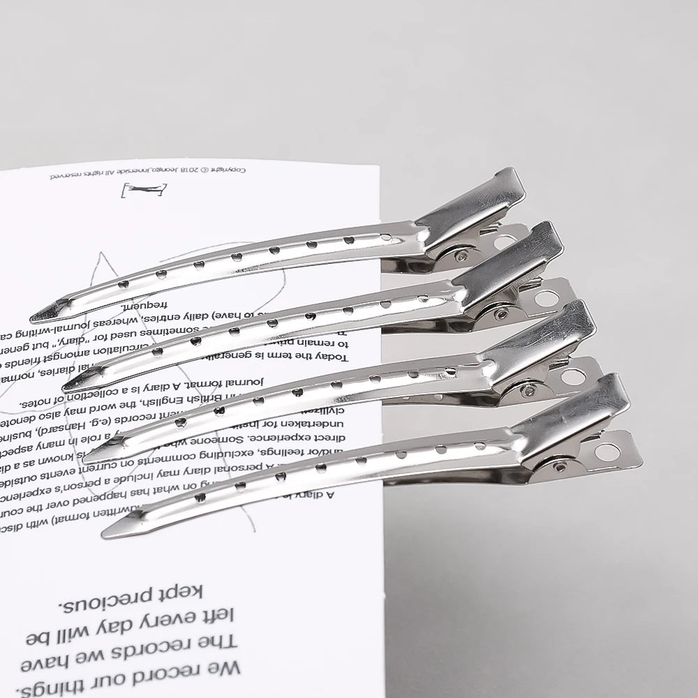 Stainless Steel Hair Clips – Salon Sectioning Pins