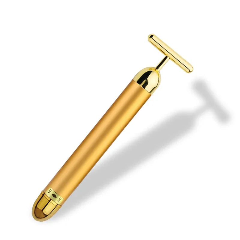 24K Gold T-Bar Massager