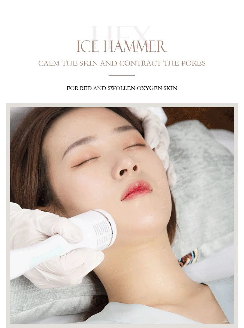 Haifei Desktop Big Bubble Beauty Machine Multi Functional Skin Care Deep Cleaning Facial Treatment Professional Device