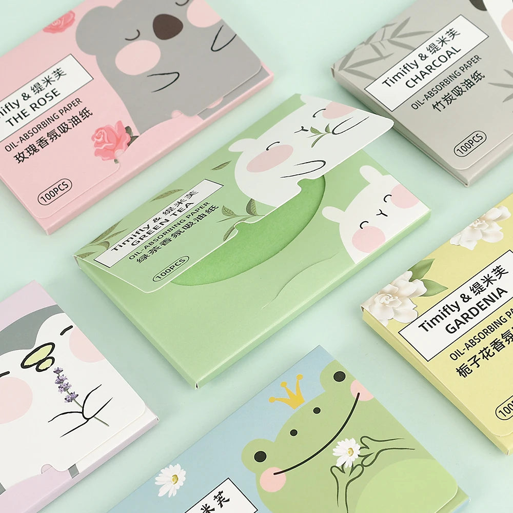 Oil Absorbing Blotting Paper Sheets