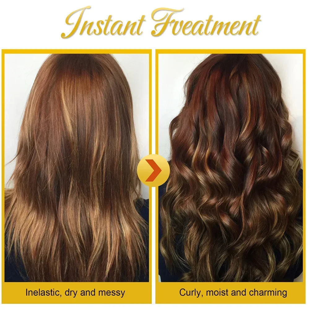 Curly Hair Mousse – Anti-Frizz, Defining Hold, 100ml
