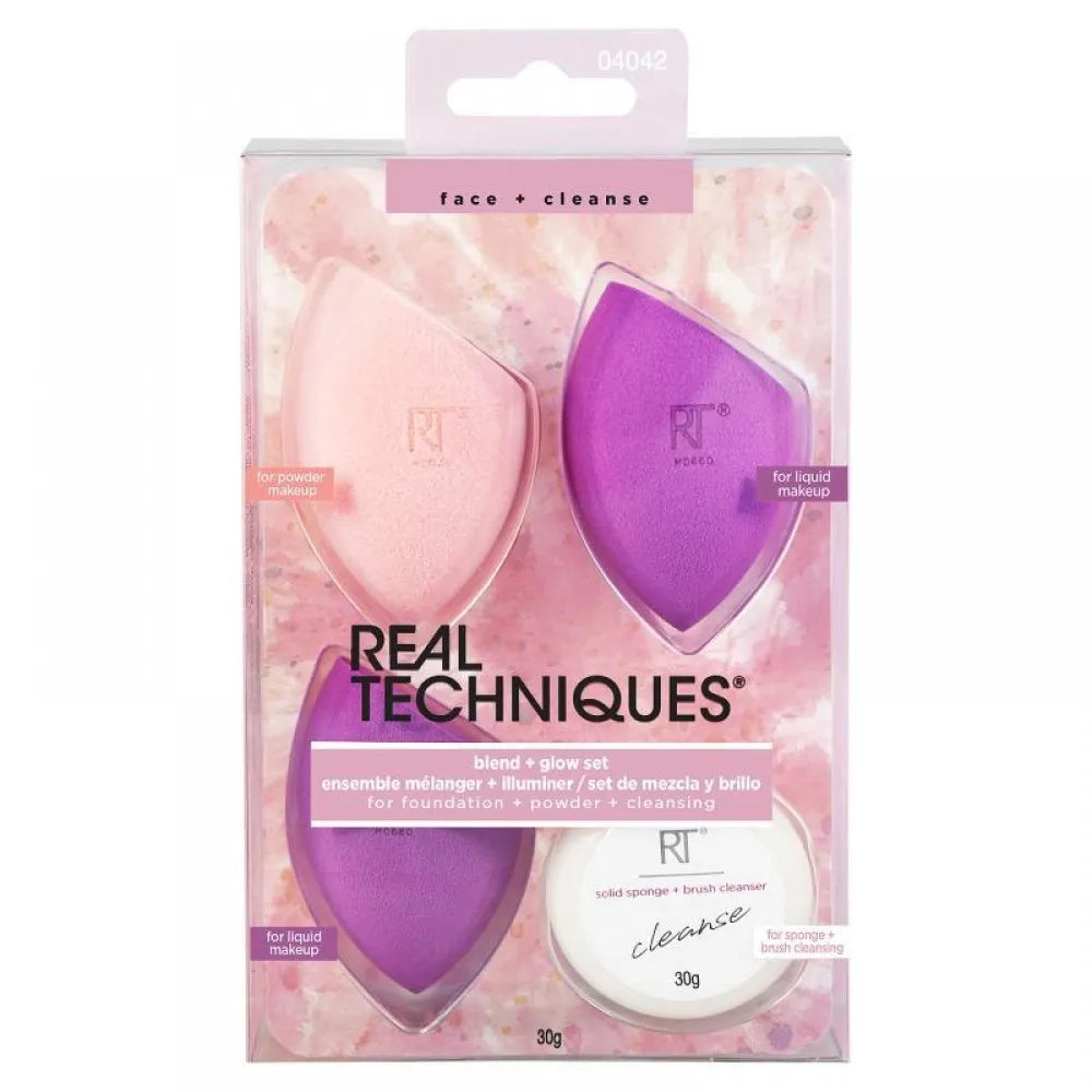 Real Techniques Professional Makeup Brushes Set Foundation Powder Contour Blush Concealer Eyeshadow Blending Cosmetic