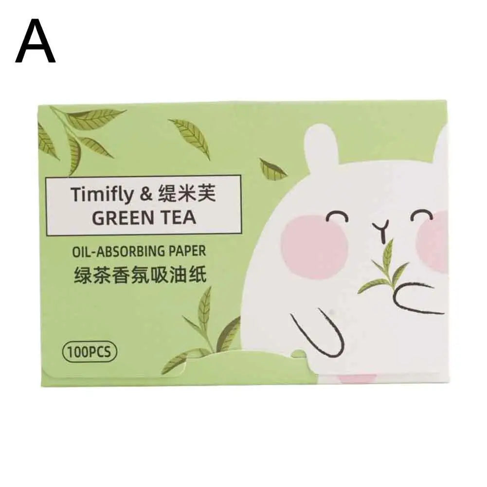 100PCS Oil Absorbing Face Paper – Anti-Grease Skincare Sheets