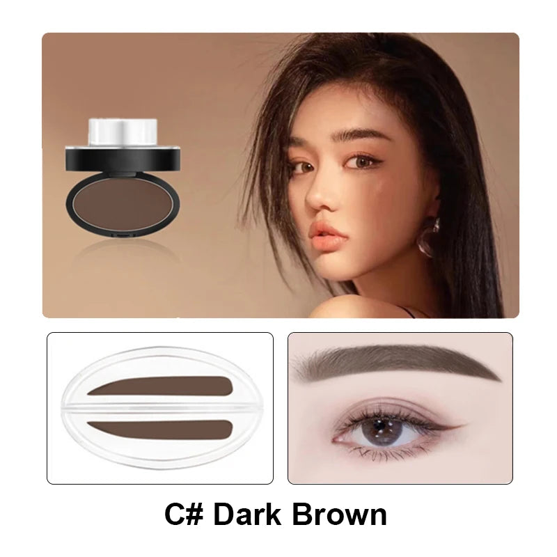 Eyebrow Stamp & Stencil Kit – Waterproof Brow Set