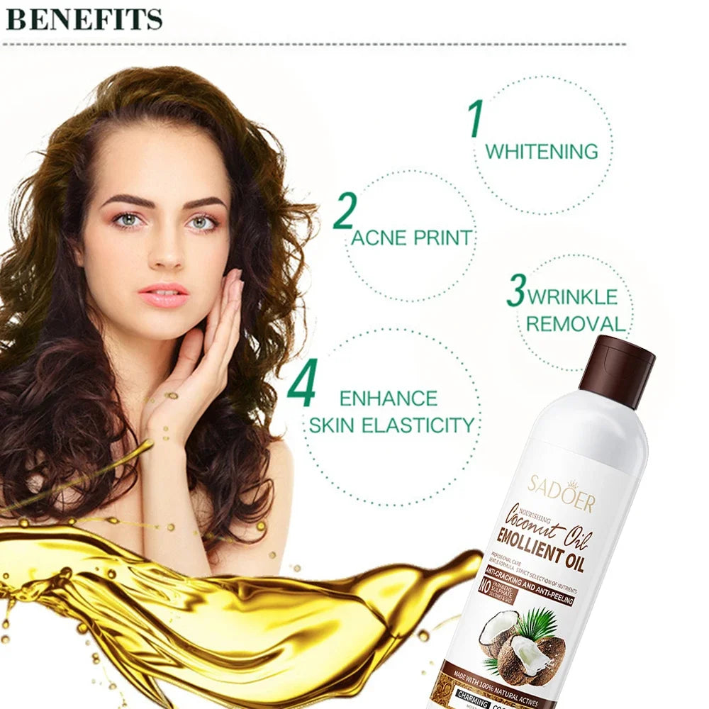 Coconut Massage & Body Oil – Hydrating & Firming