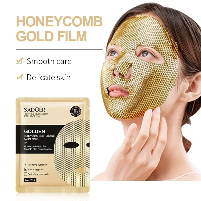 Hyaluronic Acid Facial Mask – Hydrating & Brightening (12pcs)
