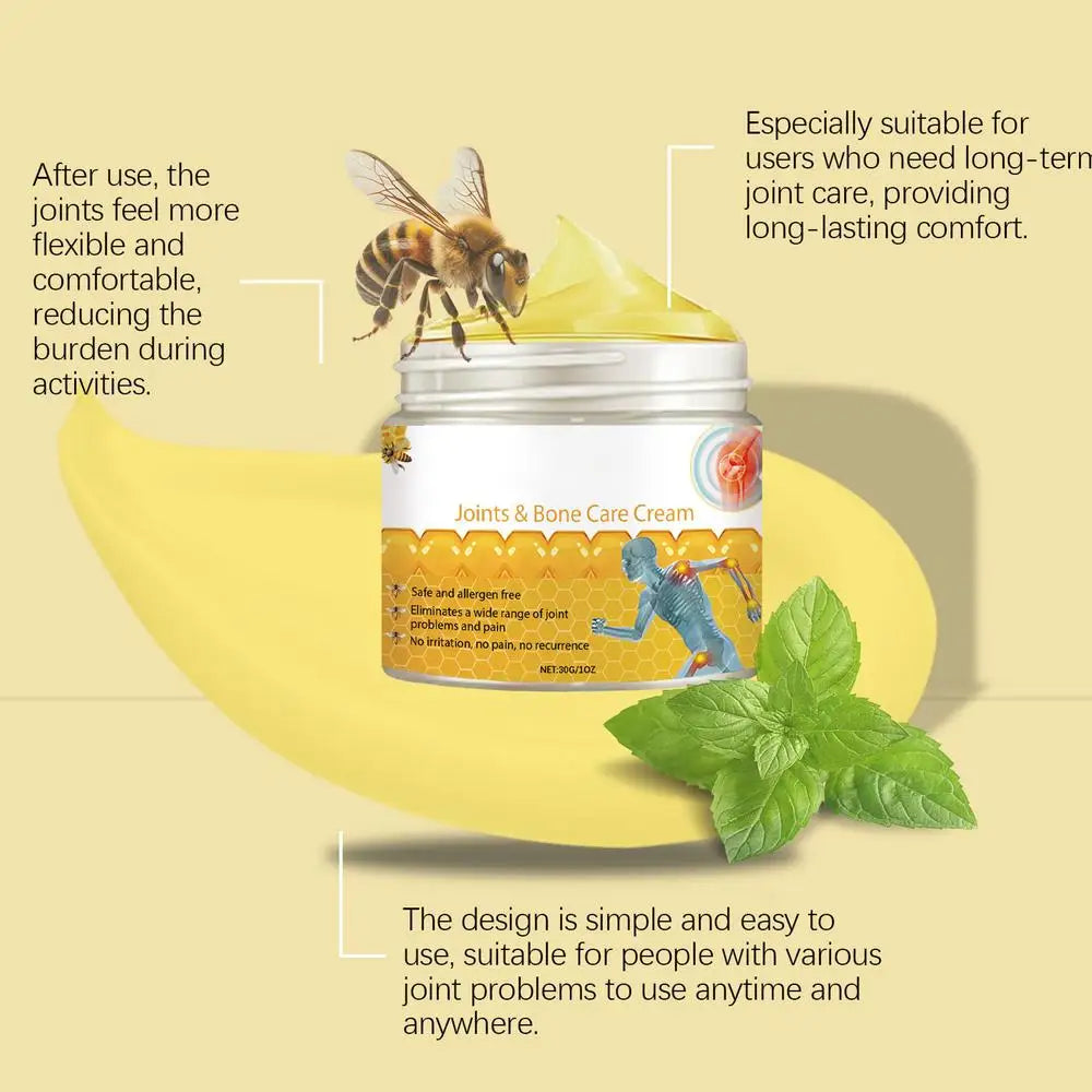 Bee Venom Joint Massage Cream – Muscle & Skin Repair Care