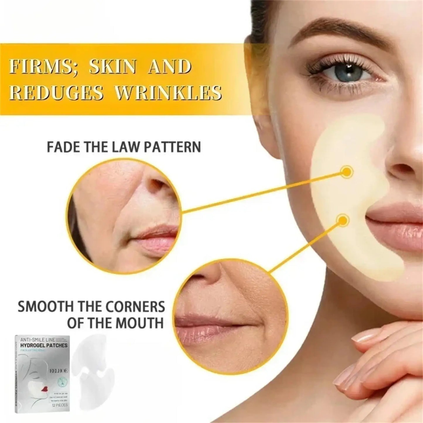 Firming Hydrocrystalline Patch – Anti-Aging Facial Mask