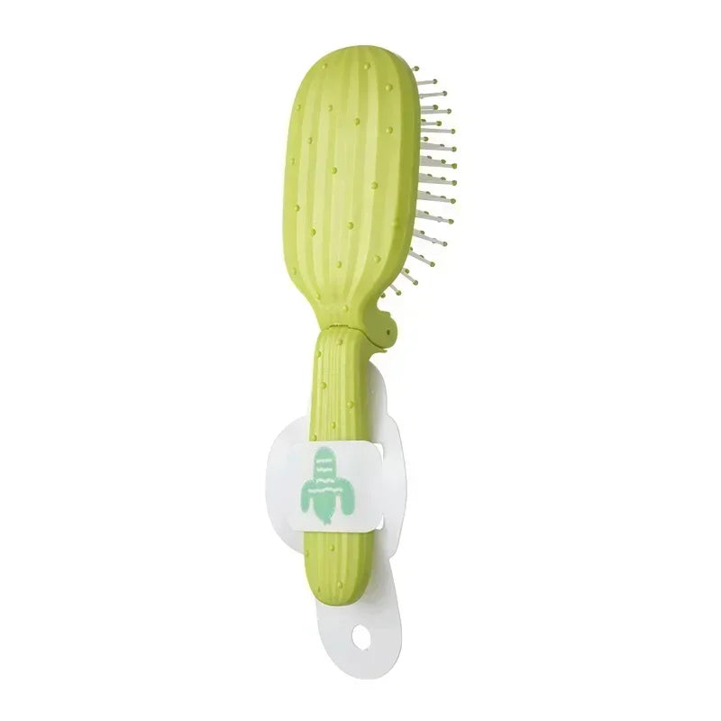 Foldable Cushion Hair Brush – Portable Travel Comb