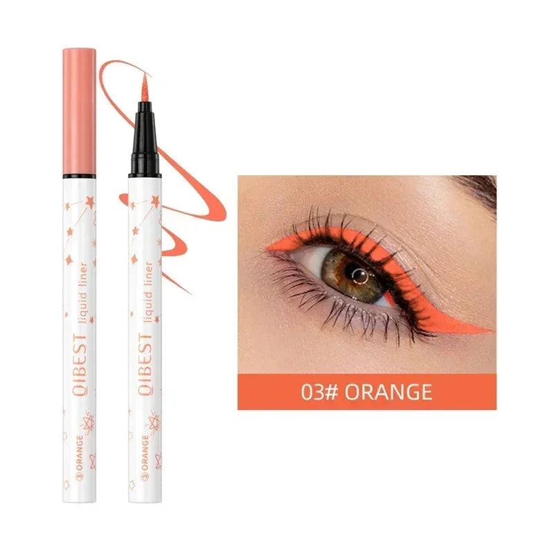 Quick Dry Eyeliner Pen – Waterproof Colorful Makeup