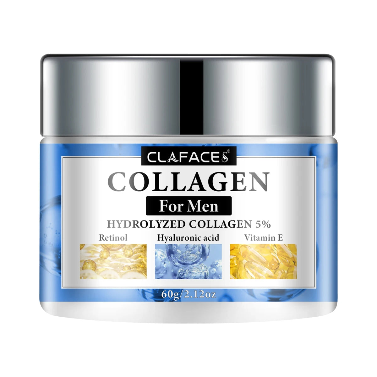Retinol Anti-Aging Face Cream – Hyaluronic Acid & Collagen (30/60ml)