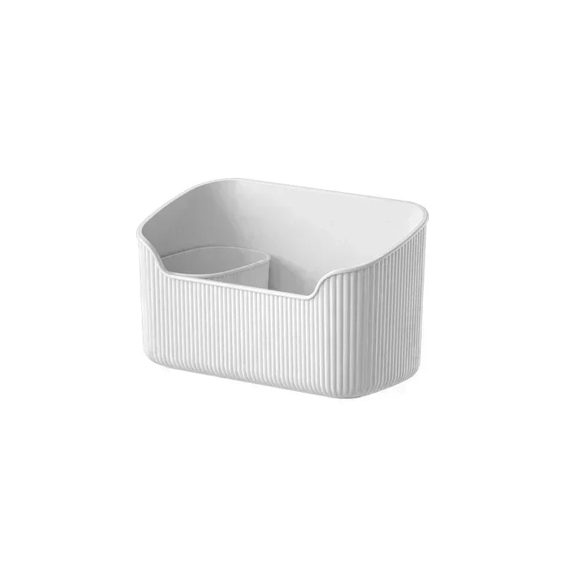 Matte Cosmetic Organizer Box – Makeup Storage Tray