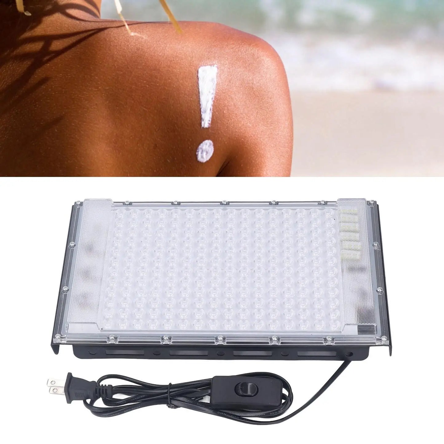 192 LED Tanning Light Device – Compact Safe Tanner Machine