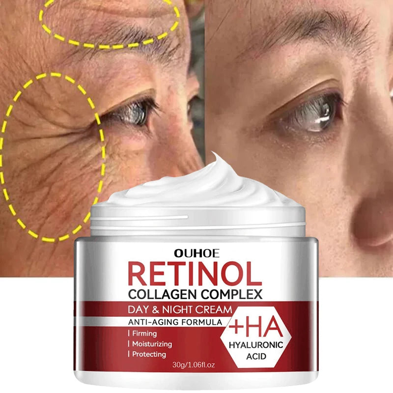 Retinol & Collagen Face Cream – Anti-Aging Wrinkle Remover