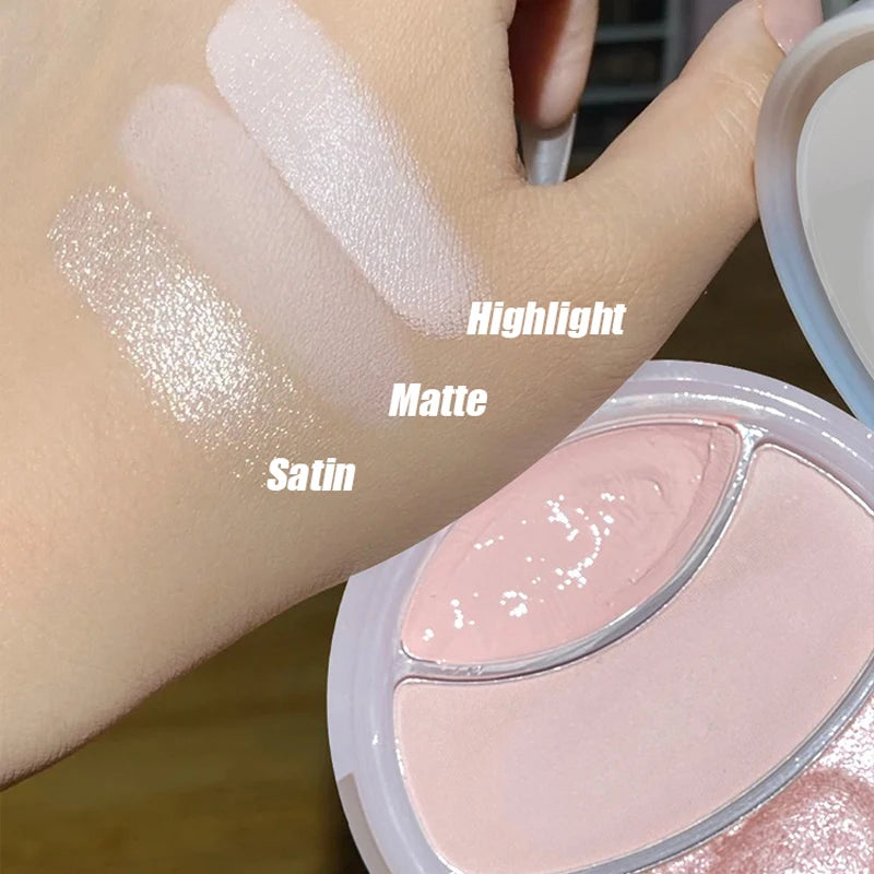 3-Color Highlighter Palette