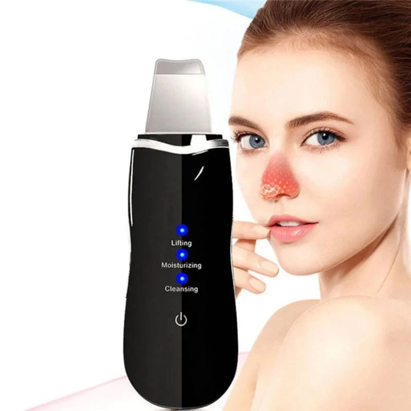 Ultrasonic Facial Cleaner – Blackhead & Peeling Device