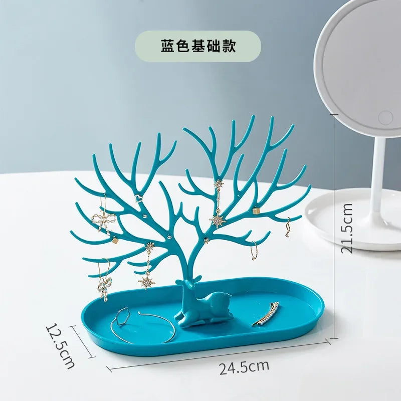 Antler Jewelry Display Stand Organizer