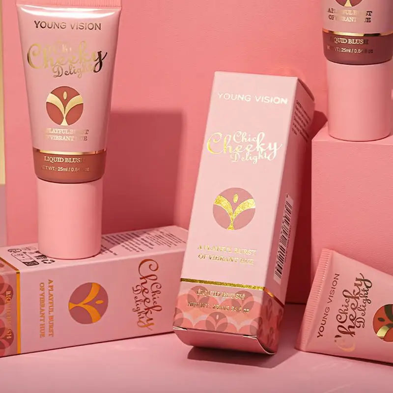 Shimmer Liquid Blush – Soft Watercolor Cream Tint