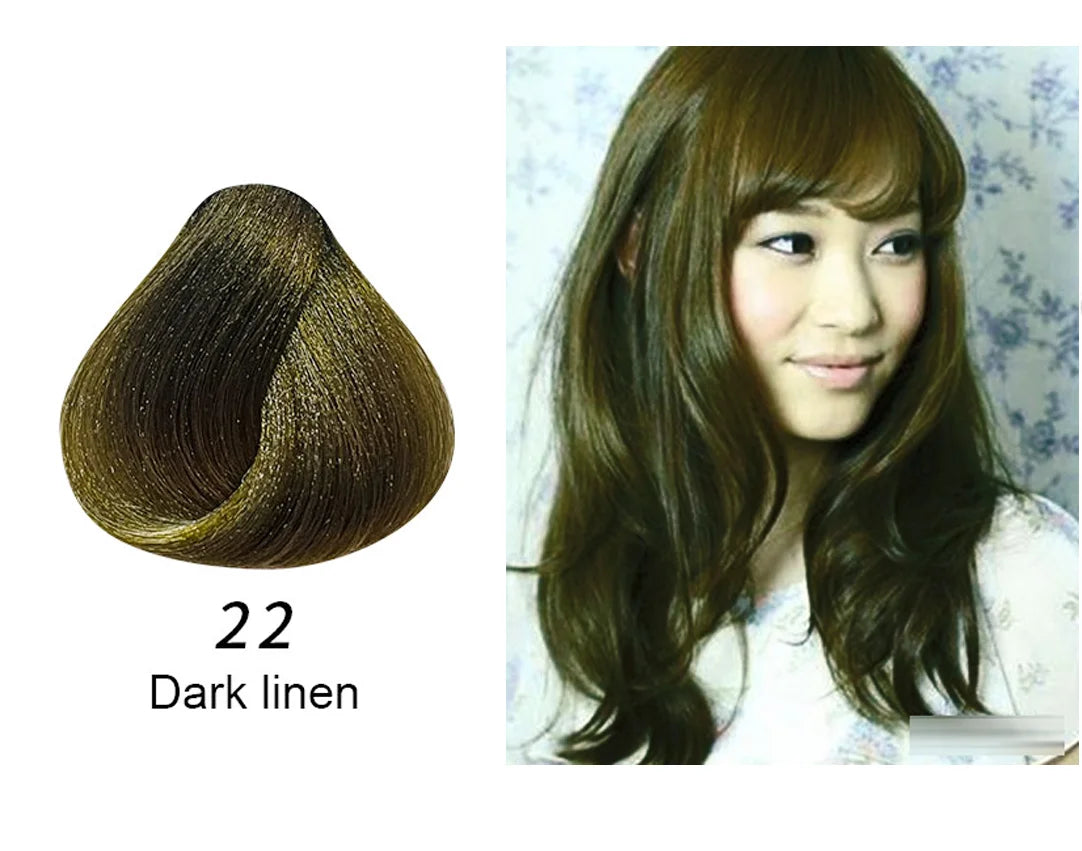 Mokeru Argan Hair Dye – Dark Brown Shampoo, 500ml